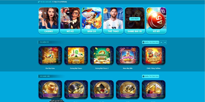 Kho game của Hi88 rất phong phú